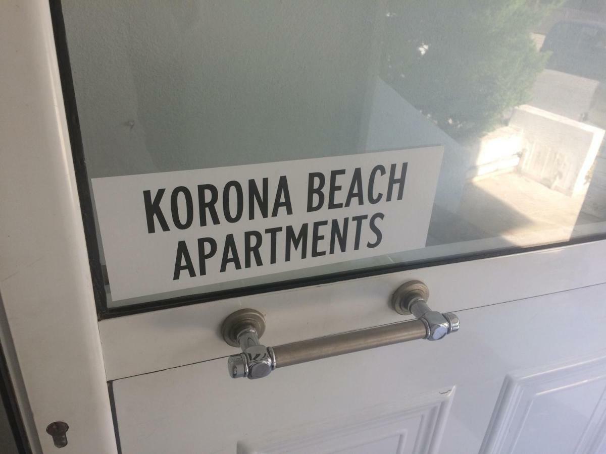 Korona Beach Apartments II Rethymno  Екстер'єр фото